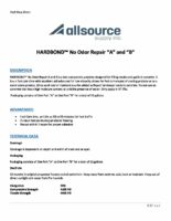 Tech Data Hardbond No Odor Repair A B pdf