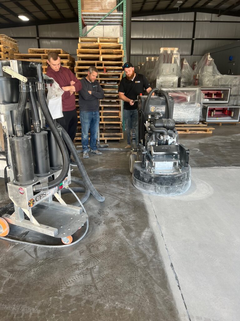 training and top-quality equipment for polyaspartic floor coatings