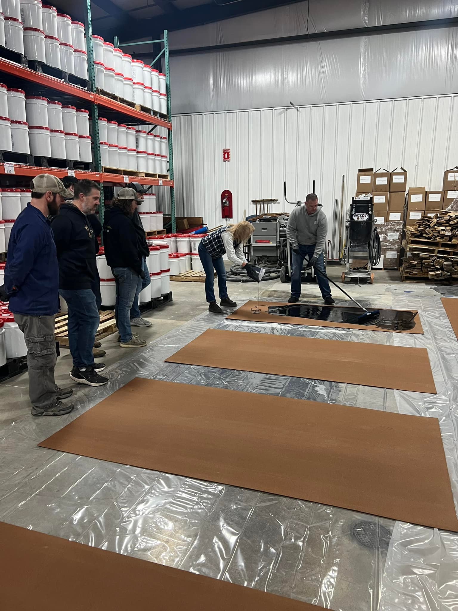 Metallic Epoxy Coating Training