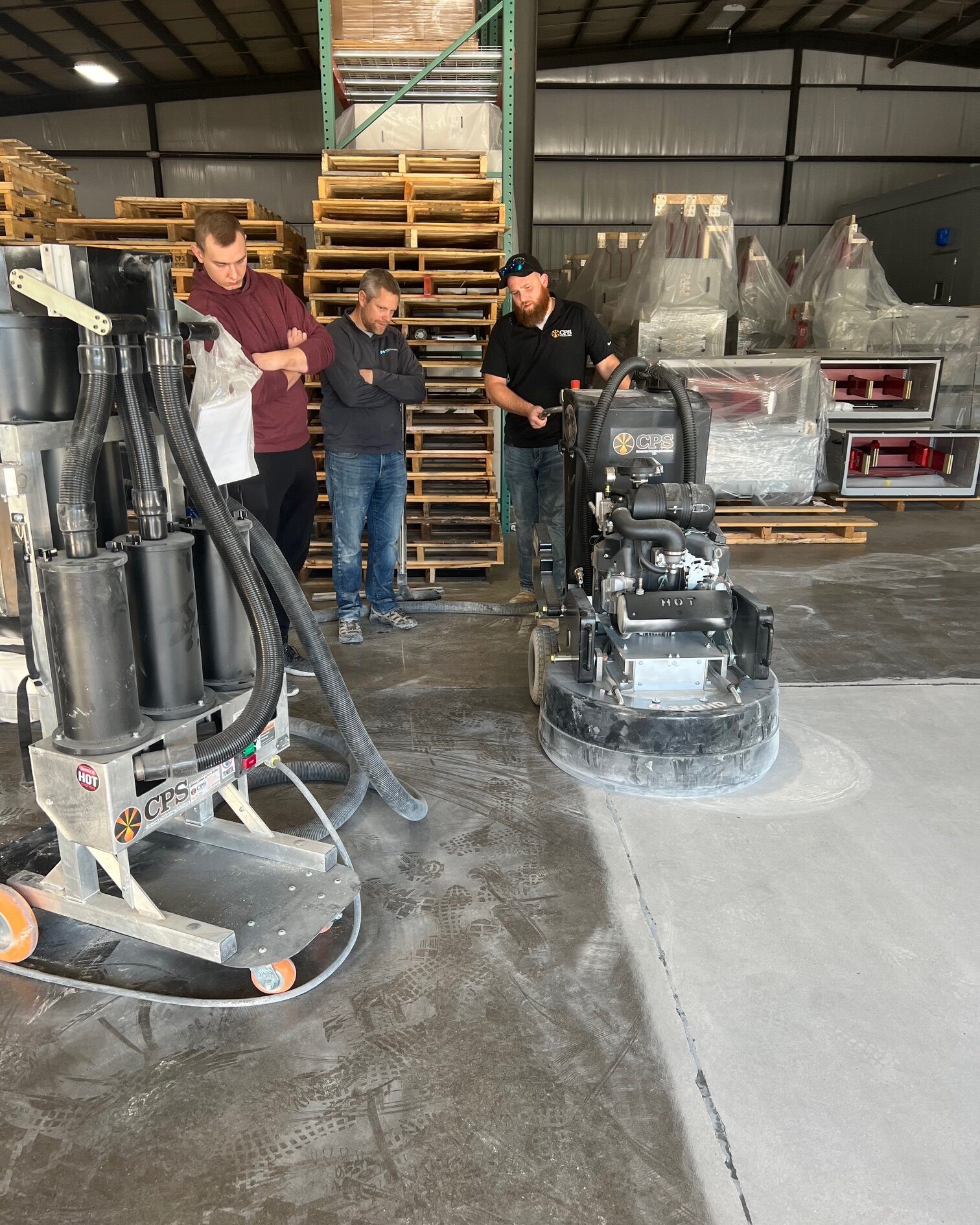 Top-quality equipment for polyaspartic floor coatings