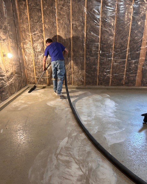 concrete polishing for polyaspartic floor coatings