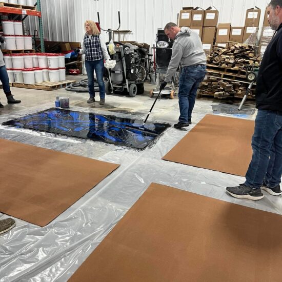 Metallic Epoxy Training Allsource